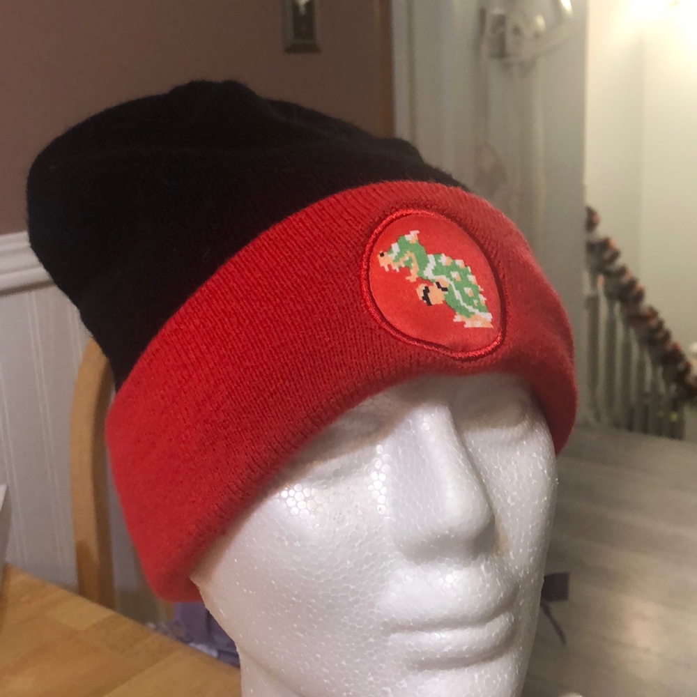 Nintendo bowser beanie